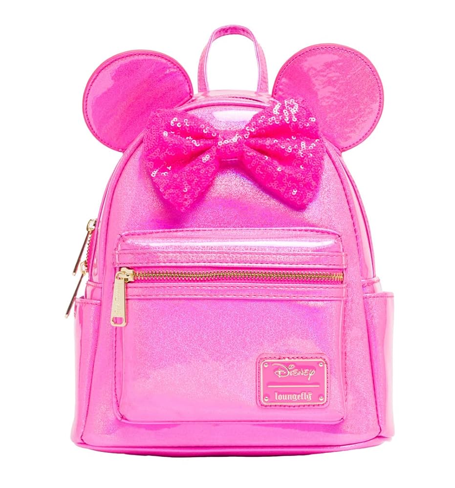 Disney×Loungefly ミニーショルダーバッグ Amazon.co.jp: Loungefly ディズニー ミニーマウス グリッター